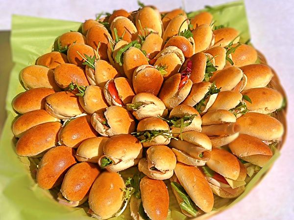 Plataeu mini sandwiches mous